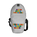 PERIDOIC
 TABLES
 ROCK!  Messenger Bags (mini)