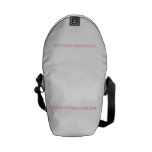 periodictablewriter  Messenger Bags (mini)