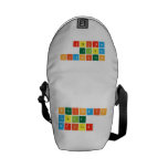 Periodic
 Table
 Writer  Messenger Bags (mini)
