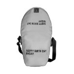 Happy birth day  Ragav  Messenger Bags (mini)