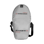 Anton Wilson Way  Messenger Bags (mini)