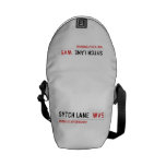 sytch lane   Messenger Bags (mini)