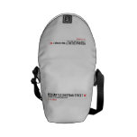Designated Shitting Street  Messenger Bags (mini)