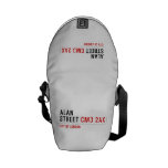 Alan  Street  Messenger Bags (mini)