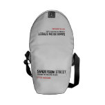 SANDERSON STREET  Messenger Bags (mini)