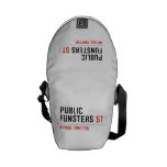 public funsters  Messenger Bags (mini)