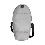 Hlonie wa thabang  Messenger Bags (mini)