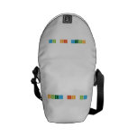 Haley is gay  Messenger Bags (mini)