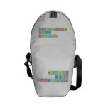 NOMVUYO
 NDLAZI
 NONHLAKANIPHO  Messenger Bags (mini)