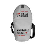 Makgwale Avenue  Messenger Bags (mini)