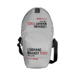 LEBOHANG MAHADY  Messenger Bags (mini)