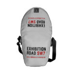 exhibition ROAD  Messenger Bags (mini)