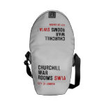 Churchill war rooms  Messenger Bags (mini)