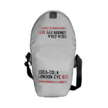 COCA-COLA LONDON EYE  Messenger Bags (mini)