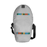 Refiective  Messenger Bags (mini)