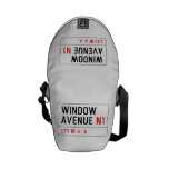 Window Avenue  Messenger Bags (mini)