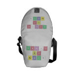 what's 
 up
 baby?  Messenger Bags (mini)
