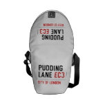 PUDDING LANE  Messenger Bags (mini)