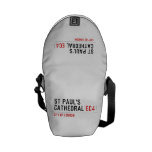ST PAUL'S CATHEDRAL  Messenger Bags (mini)