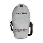 LONDON CALLIng  Messenger Bags (mini)