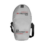 221B BAKER STREET  Messenger Bags (mini)
