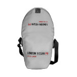 London vegan  Messenger Bags (mini)