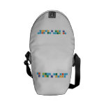 MI LEMA DE VIDA 
 BE YOU BE HAPPY  Messenger Bags (mini)