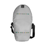 accept that you can be psychotic  Messenger Bags (mini)