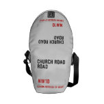 CHURCH ROAD ROAD      Messenger Bags (mini)