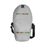 Periodic Table  Messenger Bags (mini)