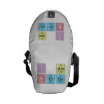 I AM
 N|erdy  Messenger Bags (mini)