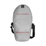 Rosh Is Peng Street  Messenger Bags (mini)