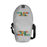 Periodic
 Table
 Writer eldin  Messenger Bags (mini)