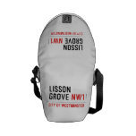 Lisson grove  Messenger Bags (mini)