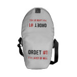 ORDET  Messenger Bags (mini)
