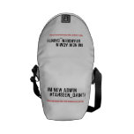 Im new Admin   #Tahseen_Qainth   Messenger Bags (mini)