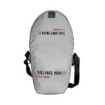 vallance road  Messenger Bags (mini)