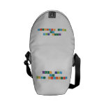 keep calm 
 and 
 love chemistry  Messenger Bags (mini)