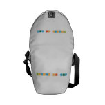 Lorenzo sei scemo  Messenger Bags (mini)