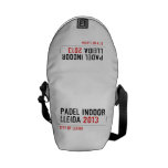 PADEL INDOOR LLEIDA  Messenger Bags (mini)