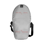 I 
 LOVE  ELIJAH                               Messenger Bags (mini)