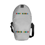 SCIENCE HUMOR  Messenger Bags (mini)