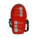 Game
 Letter
 Tiles  Messenger Bags (mini)