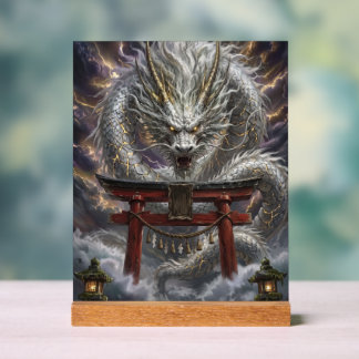 Messenger of God at the Shrine of God Acrylic Sign