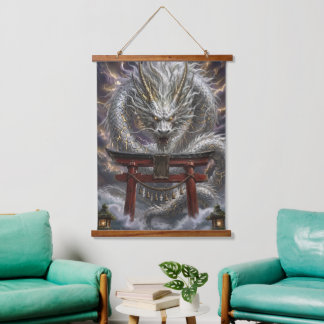 Messenger of God at the Shrine of God Hanging Tapestry