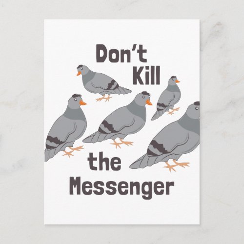 Messenger Pigeon Postcard