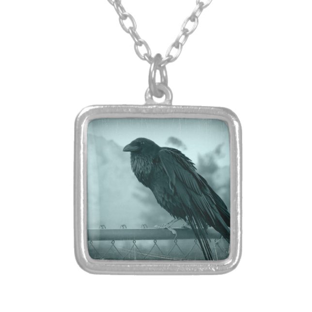 Messenger Silver Plated Necklace (Front)