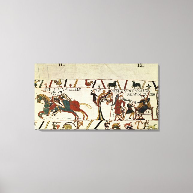 Messengers from Duke William to Guy de Canvas Print (Front)