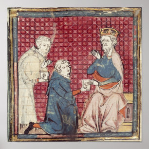 Messengers telling Charlemagne Poster