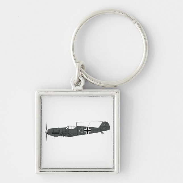 Messerschmitt BF-109 Keychain (Front)